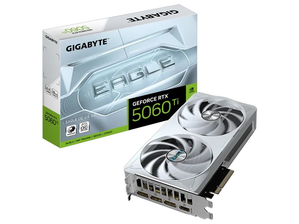 Gigabyte GeForce RTX 5060 Ti Eagle Ice OC GDDR7 8GB
