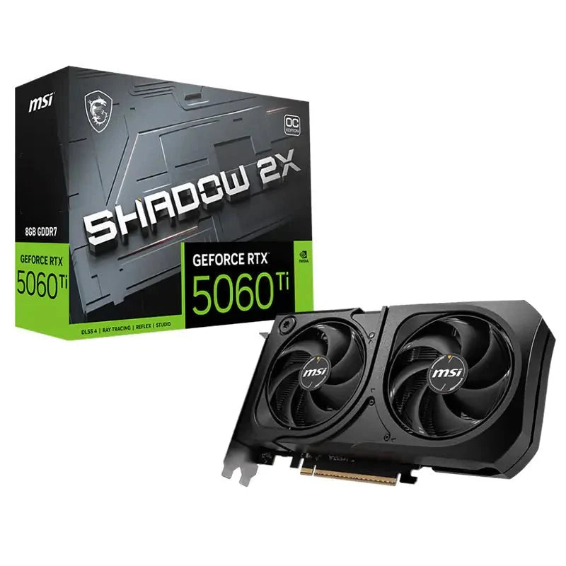 MSI GeForce RTX 5060 Ti 8G SHADOW 2X OC PLUS