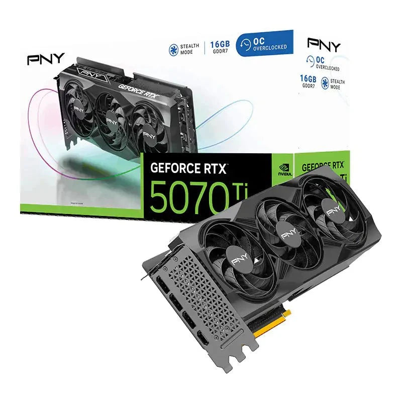 PNY GeForce RTX 5070 Ti OC 16G Graphics Card
