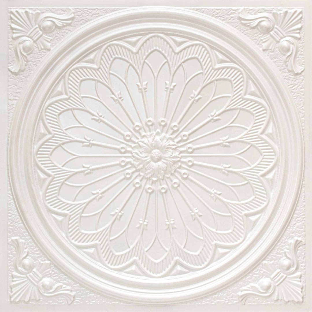 Modern PVC False Ceiling - 60x60 cm Grand Dahlia Design