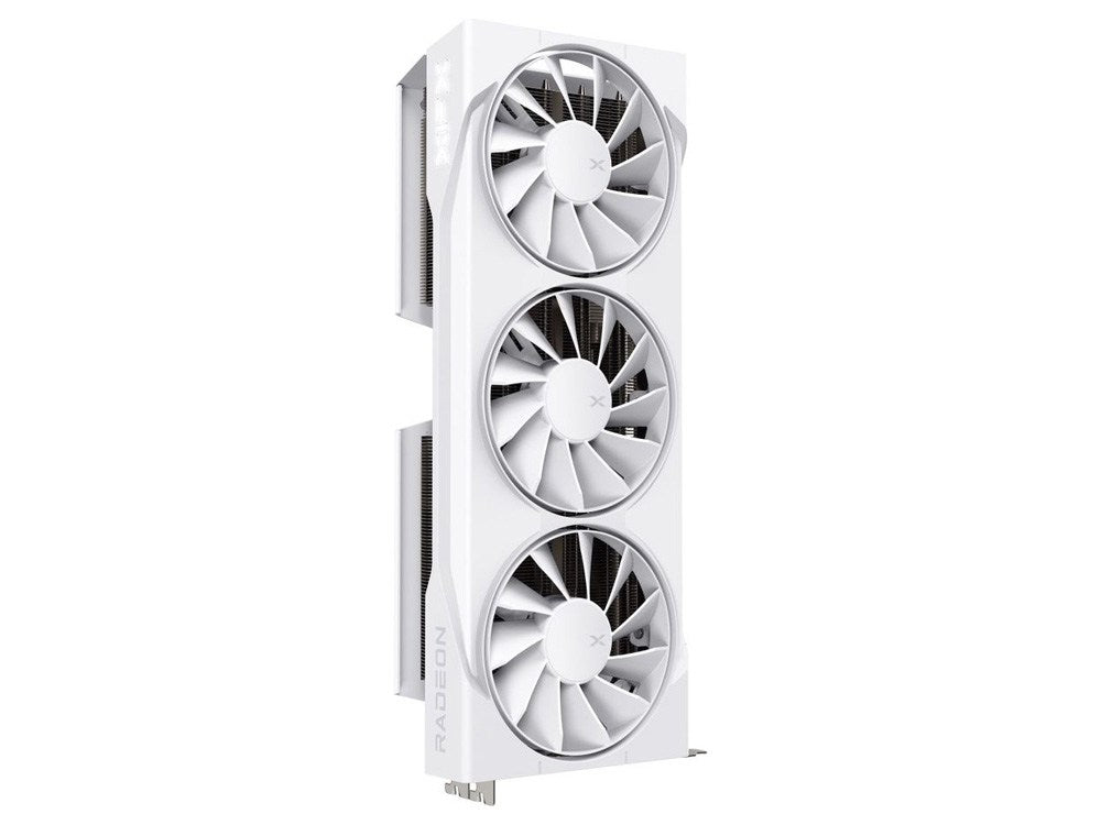 XFX Swift AMD Radeon RX 9070 XT White Triple Fan Gaming Edition 16GB Graphics Card