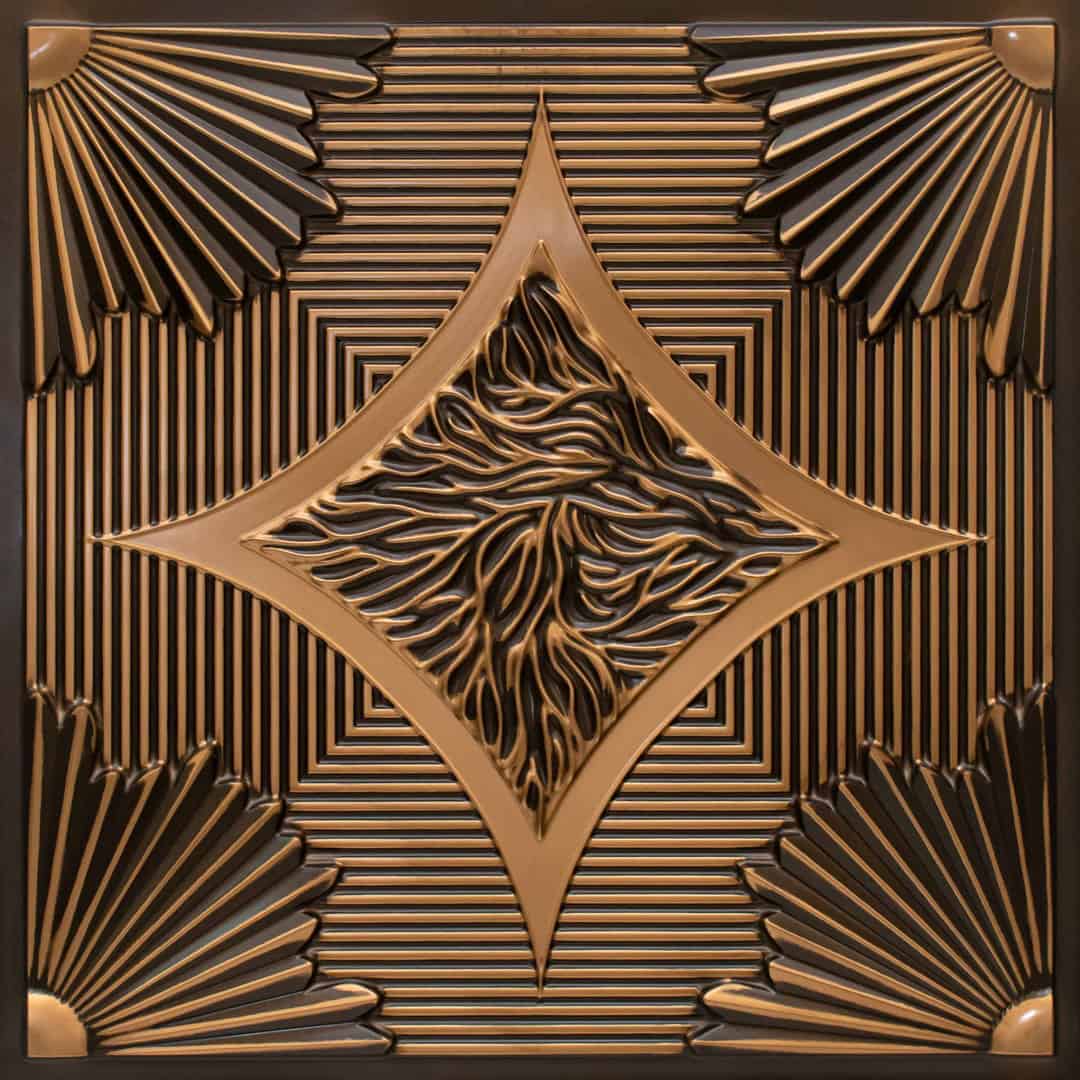 Modern PVC False Ceiling - 60x60 cm Victorian Design