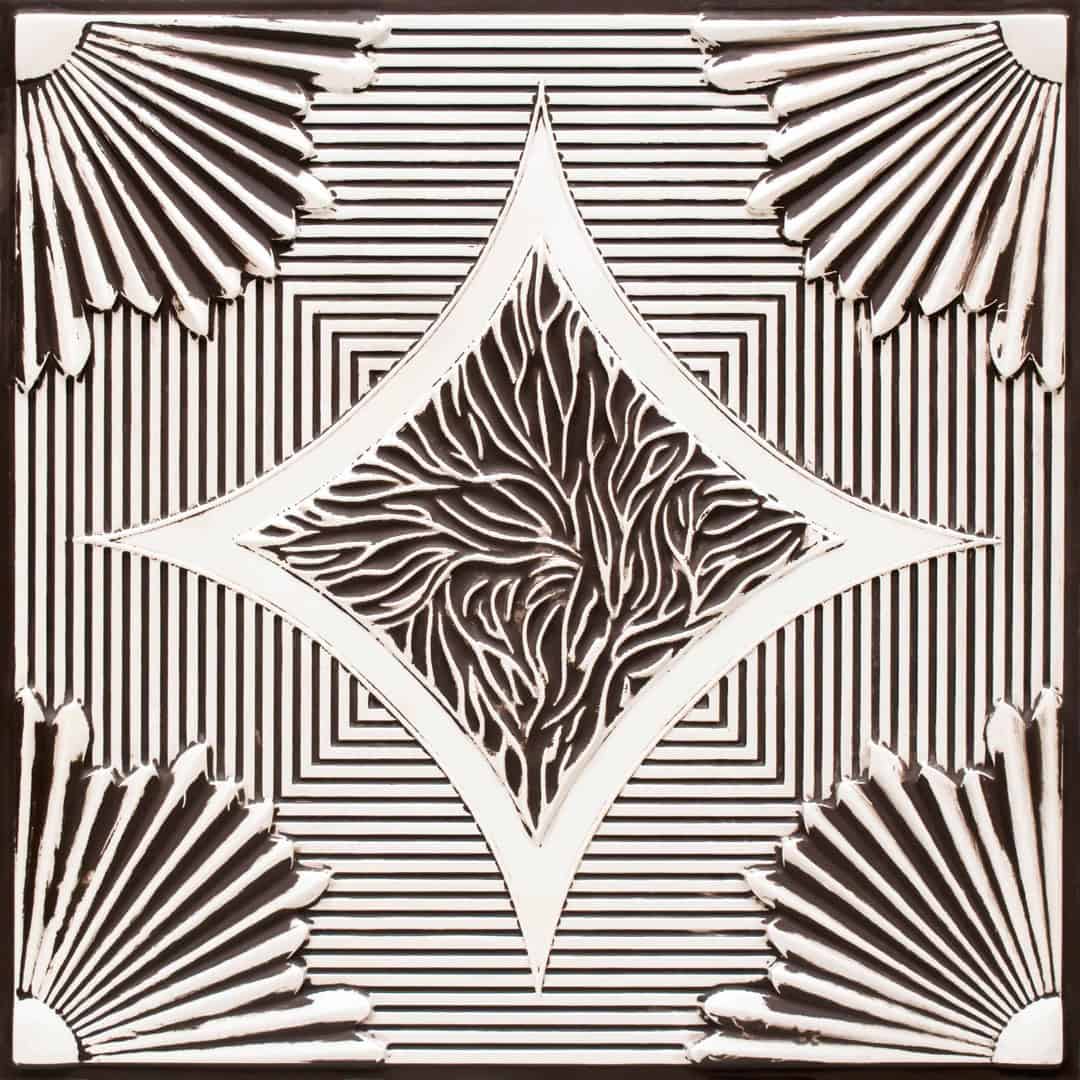 Modern PVC False Ceiling - 60x60 cm Victorian Design
