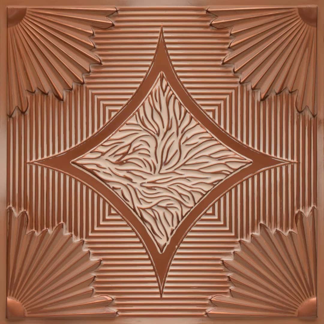 Modern PVC False Ceiling - 60x60 cm Victorian Design
