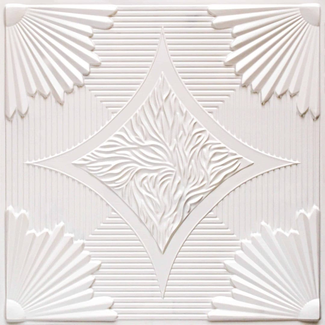 Modern PVC False Ceiling - 60x60 cm Victorian Design