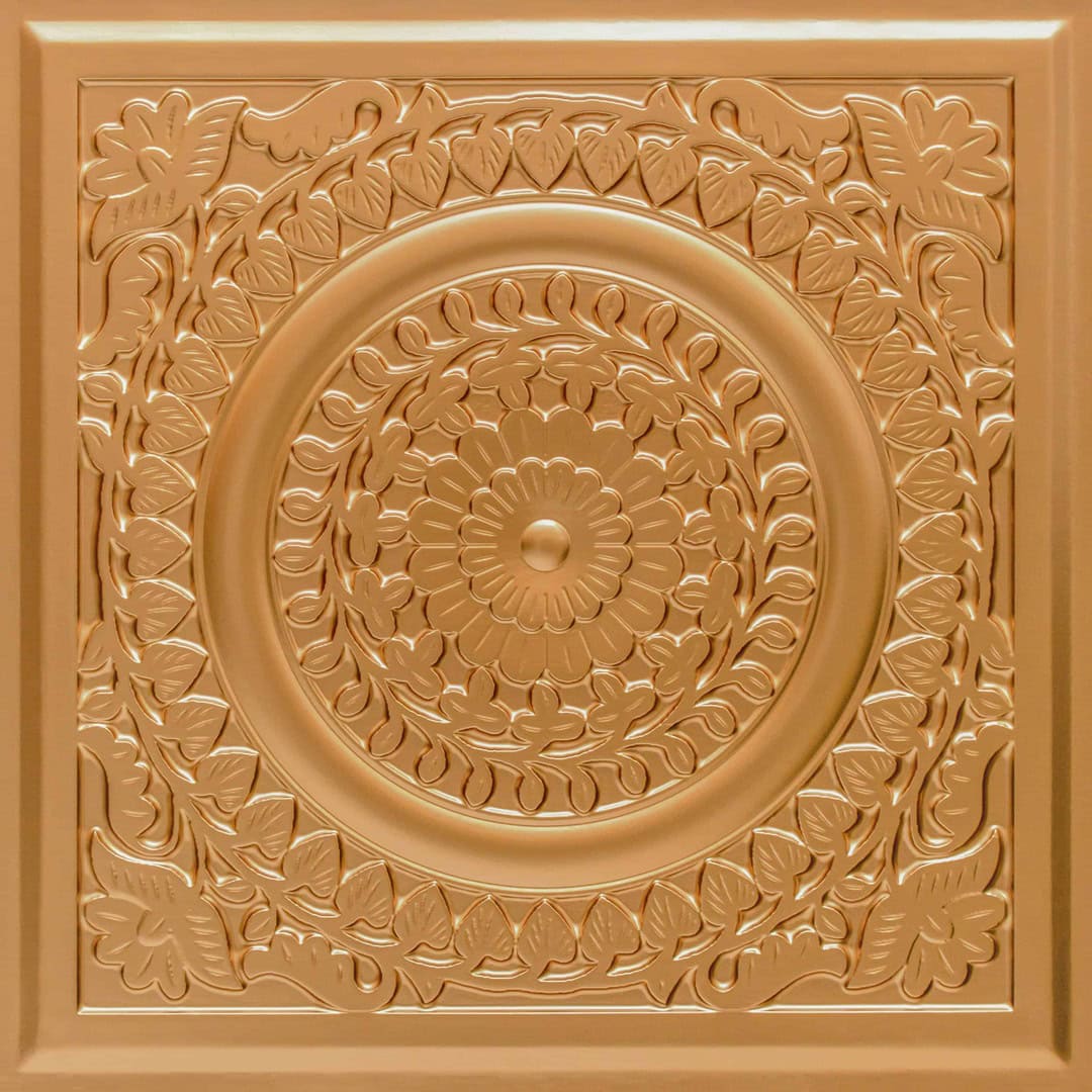 Modern PVC False Ceiling - 60x60 cm Mandala Design