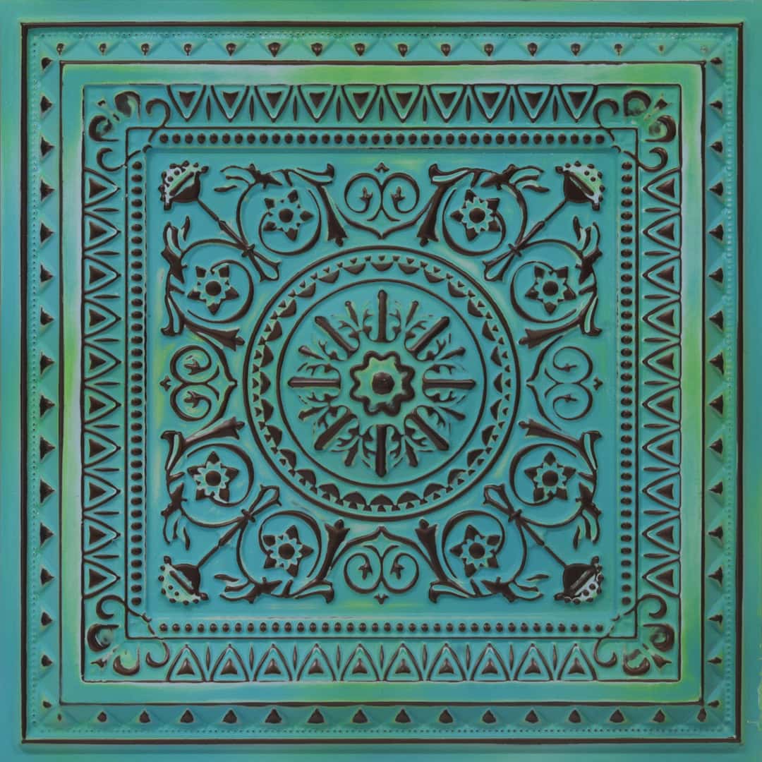 Modern PVC False Ceiling - 60x60 cm Rajwada Design
