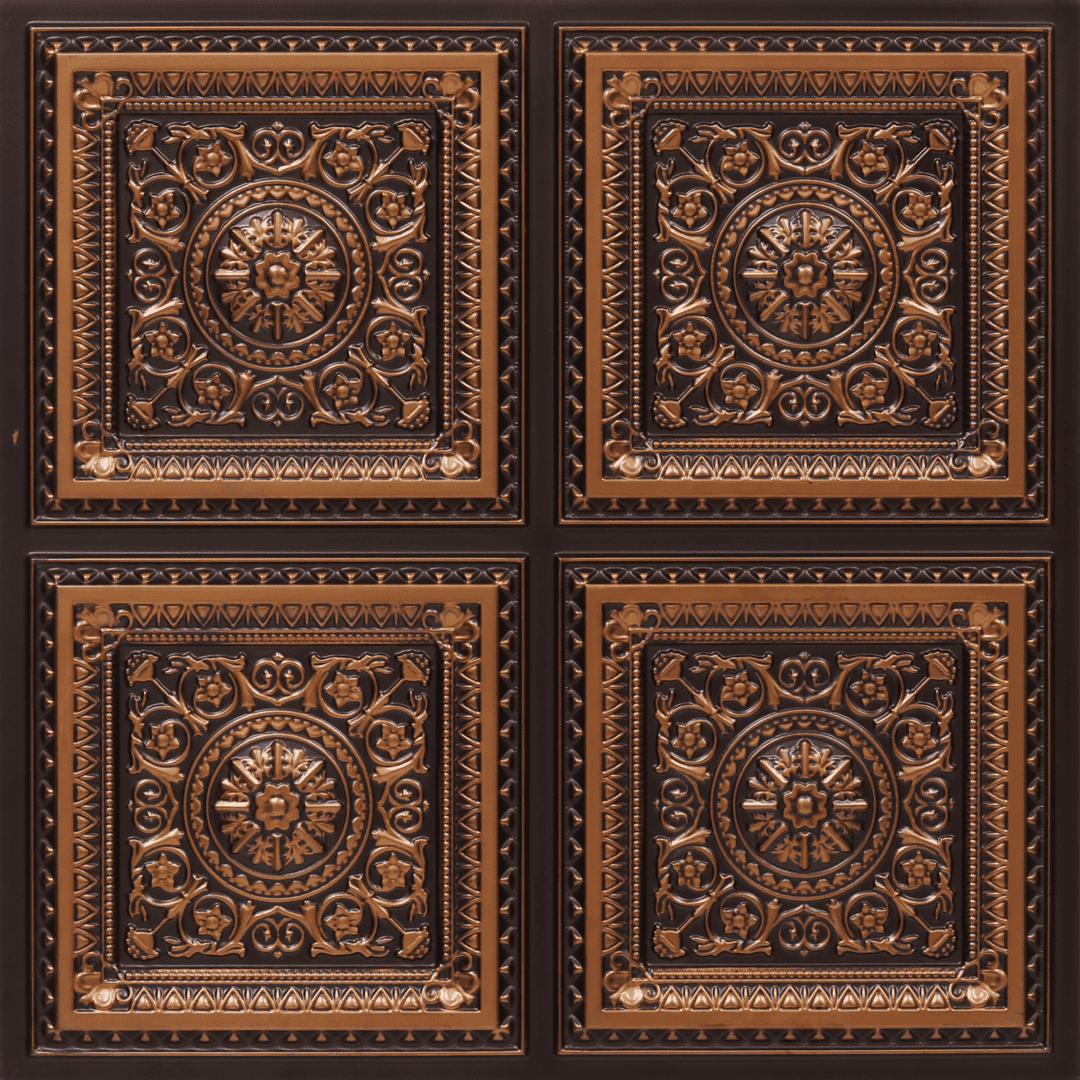 Modern PVC False Ceiling - 60x60 cm Rajwada Square Design