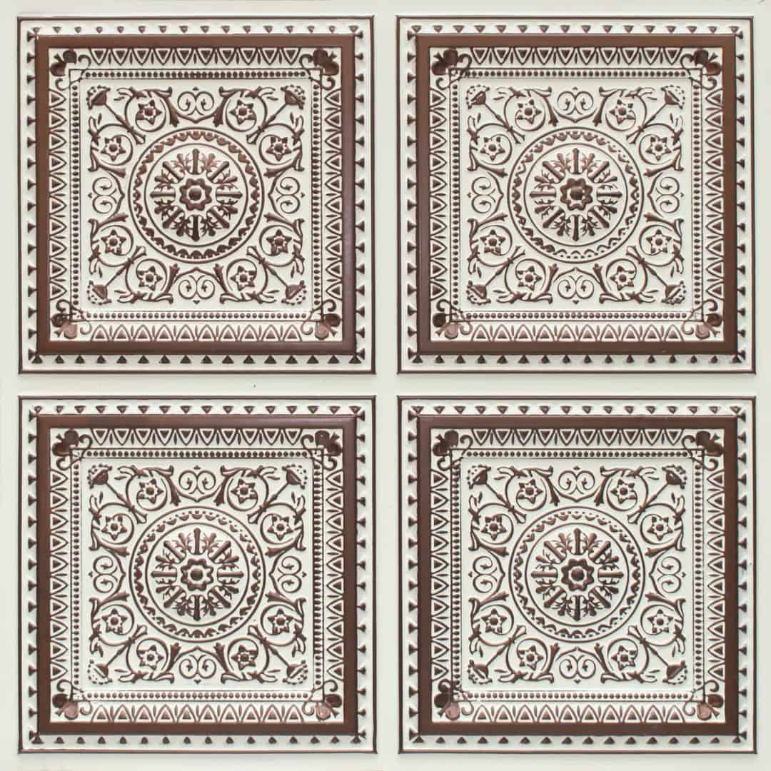 Modern PVC False Ceiling - 60x60 cm Rajwada Square Design