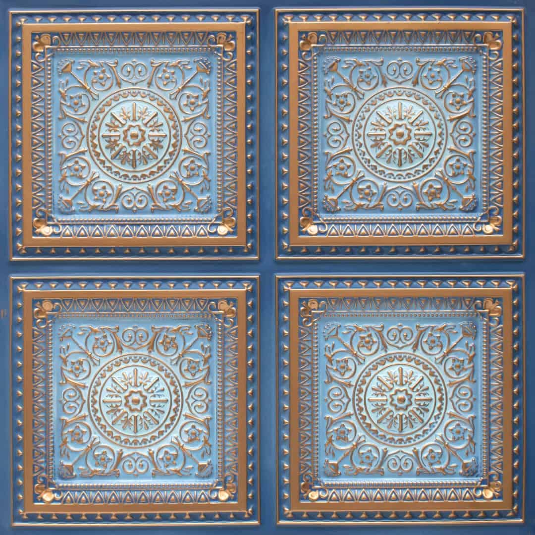 Modern PVC False Ceiling - 60x60 cm Rajwada Square Design