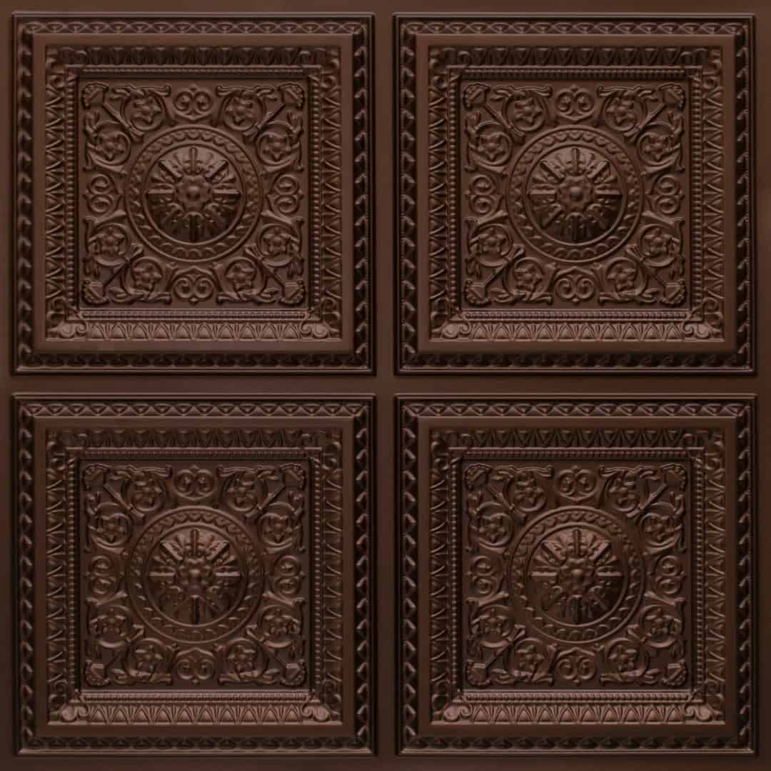 Modern PVC False Ceiling - 60x60 cm Rajwada Square Design