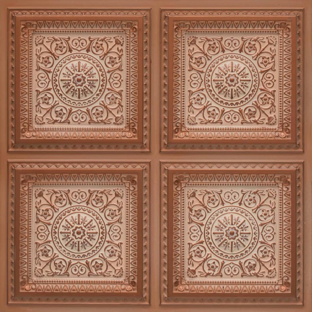 Modern PVC False Ceiling - 60x60 cm Rajwada Square Design