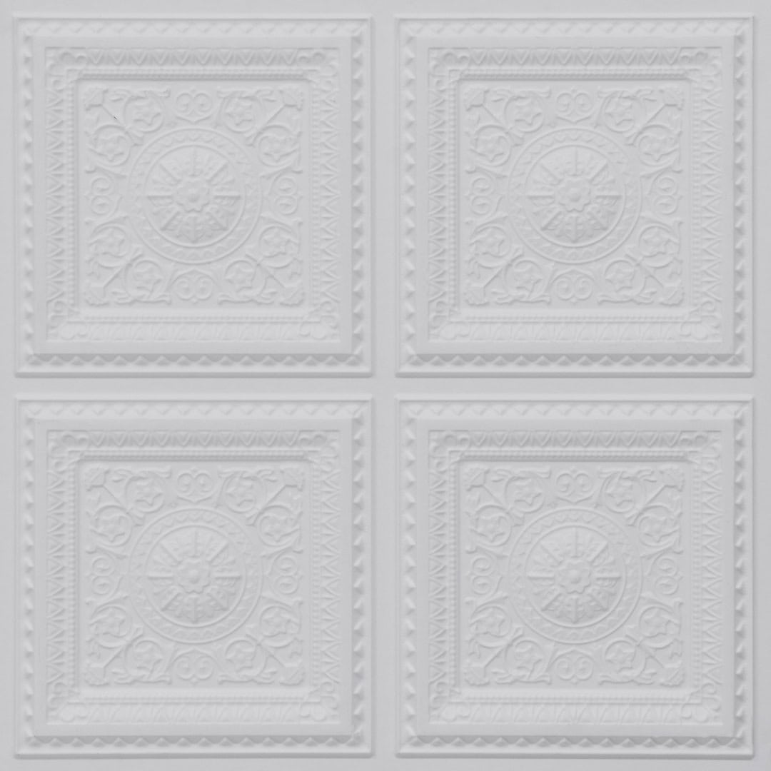 Modern PVC False Ceiling - 60x60 cm Rajwada Square Design
