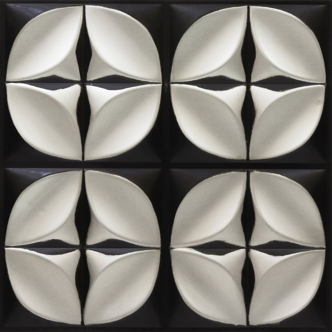 Modern PVC False Ceiling - 60x60 cm Flower Design