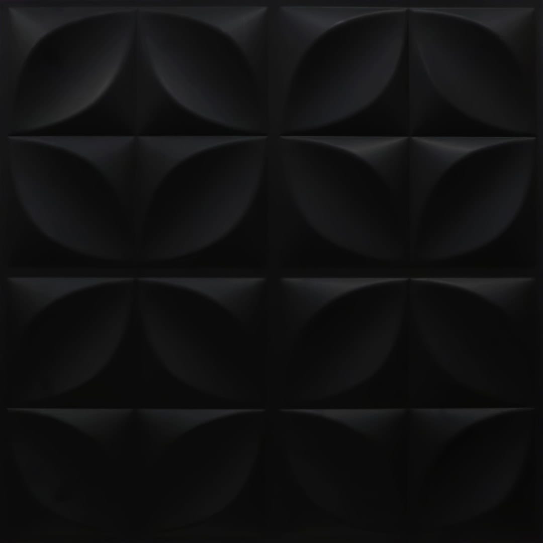 Modern PVC False Ceiling - 60x60 cm Flower Design