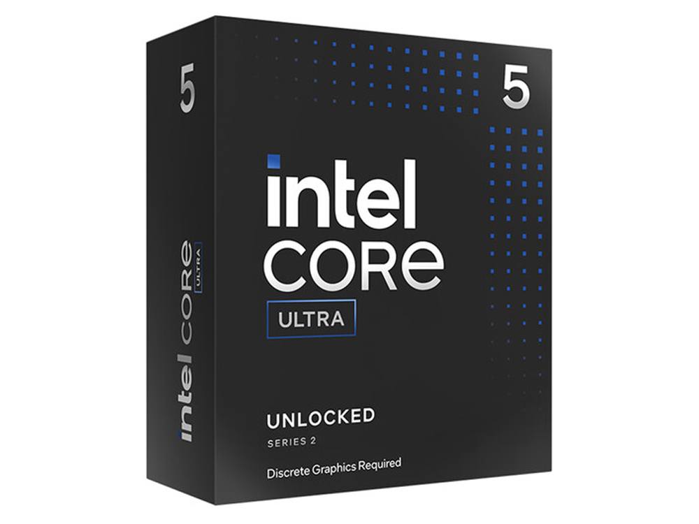 Intel Core Ultra 5 245KF Arrow Lake 14 Core 14 Thread Up To 5.2GHz LGA1851 - No HSF/No iGPU Retail Box