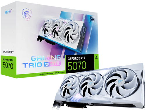 MSI GeForce RTX 5070 12G GAMING TRIO OC WHITE 12GB