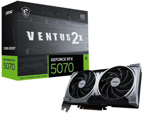 MSI GeForce RTX 5070 Ventus 2X OC 12GB GDDR7
