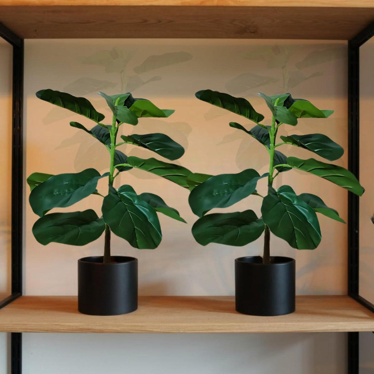 Artificial Fiddle Leaf Fig Plant for Home Decor