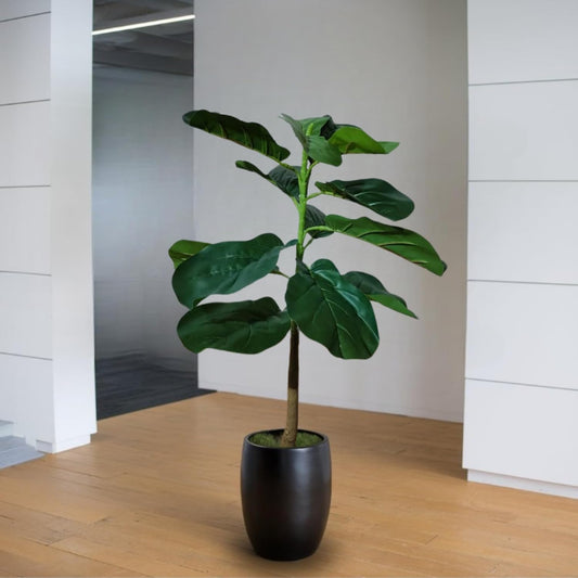 Artificial Fiddle Leaf Fig Plant for Home Decor