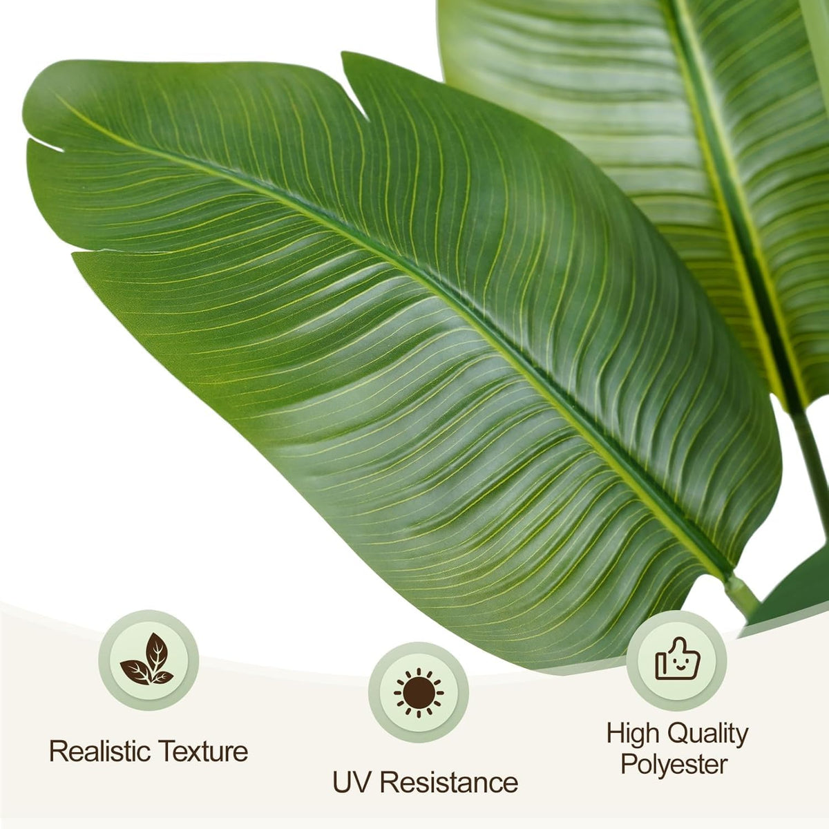 Artificial Banana Plant for Home Decor Big Size with Pot