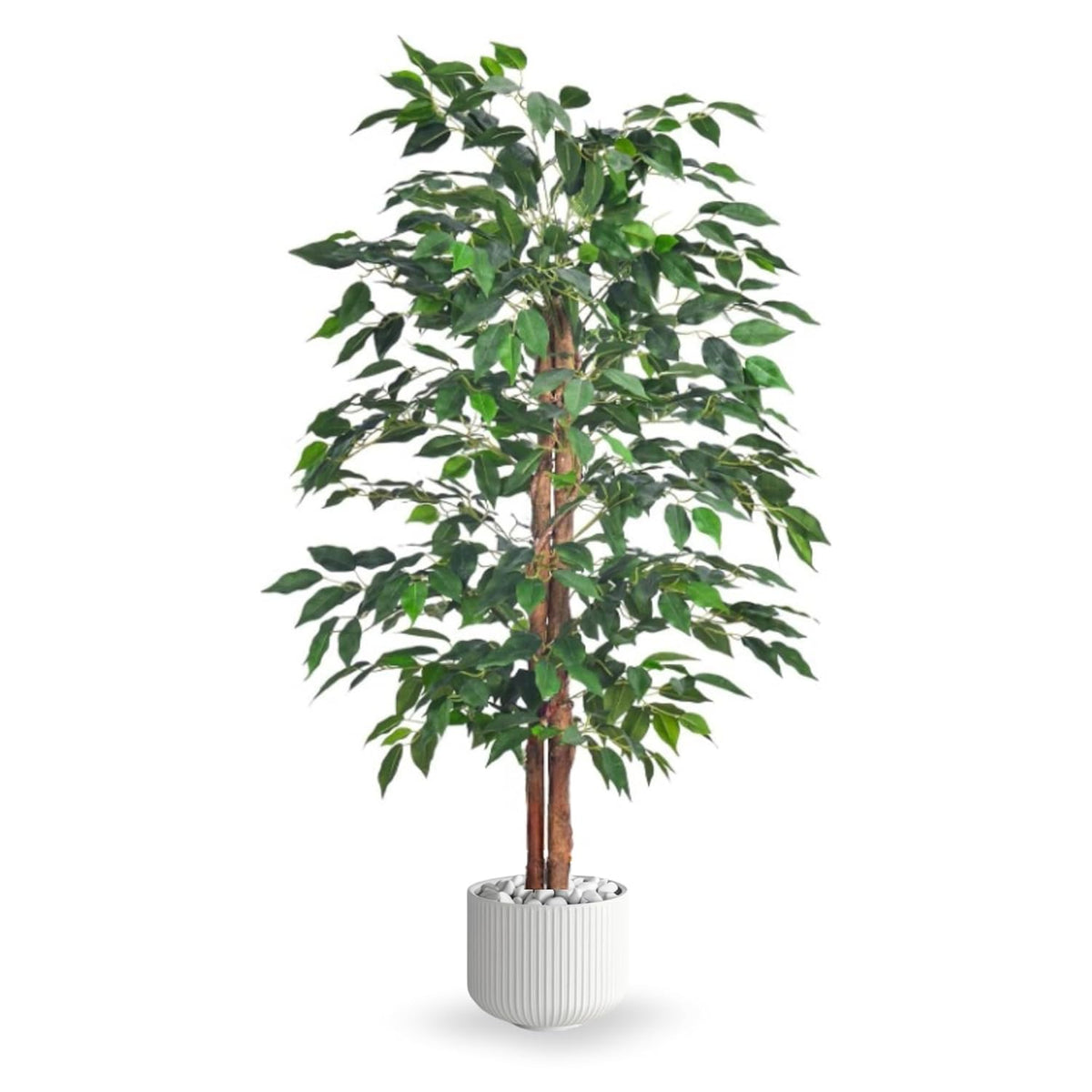 Artificial Ficus Tree with Pot for Home Decor
