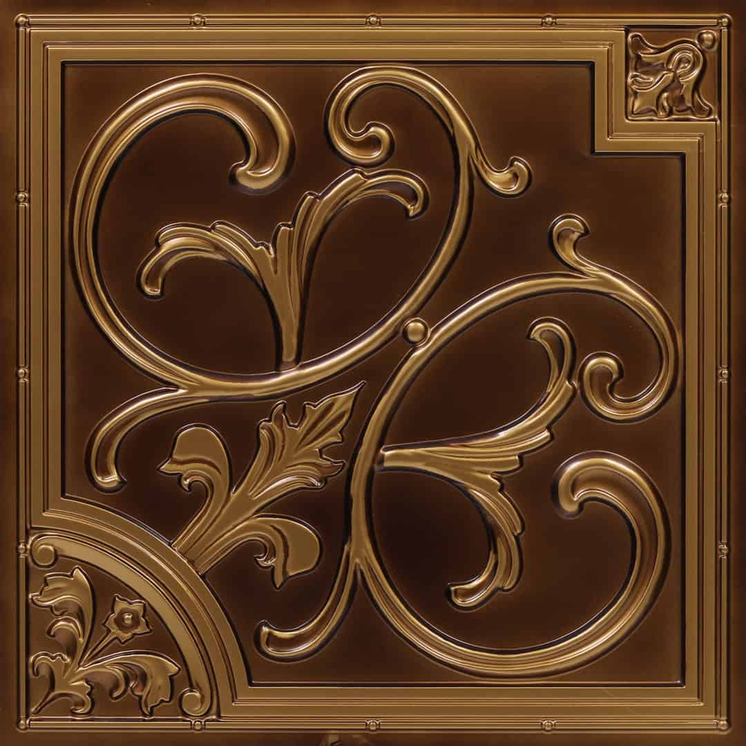 Modern PVC False Ceiling - 60x60 cm Lilies Design