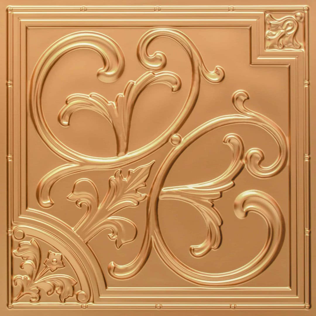 Modern PVC False Ceiling - 60x60 cm Lilies Design
