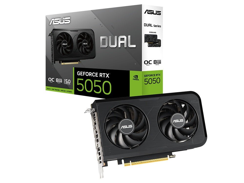 ASUS GeForce RTX 5050 Dual OC 8GB GDDR6