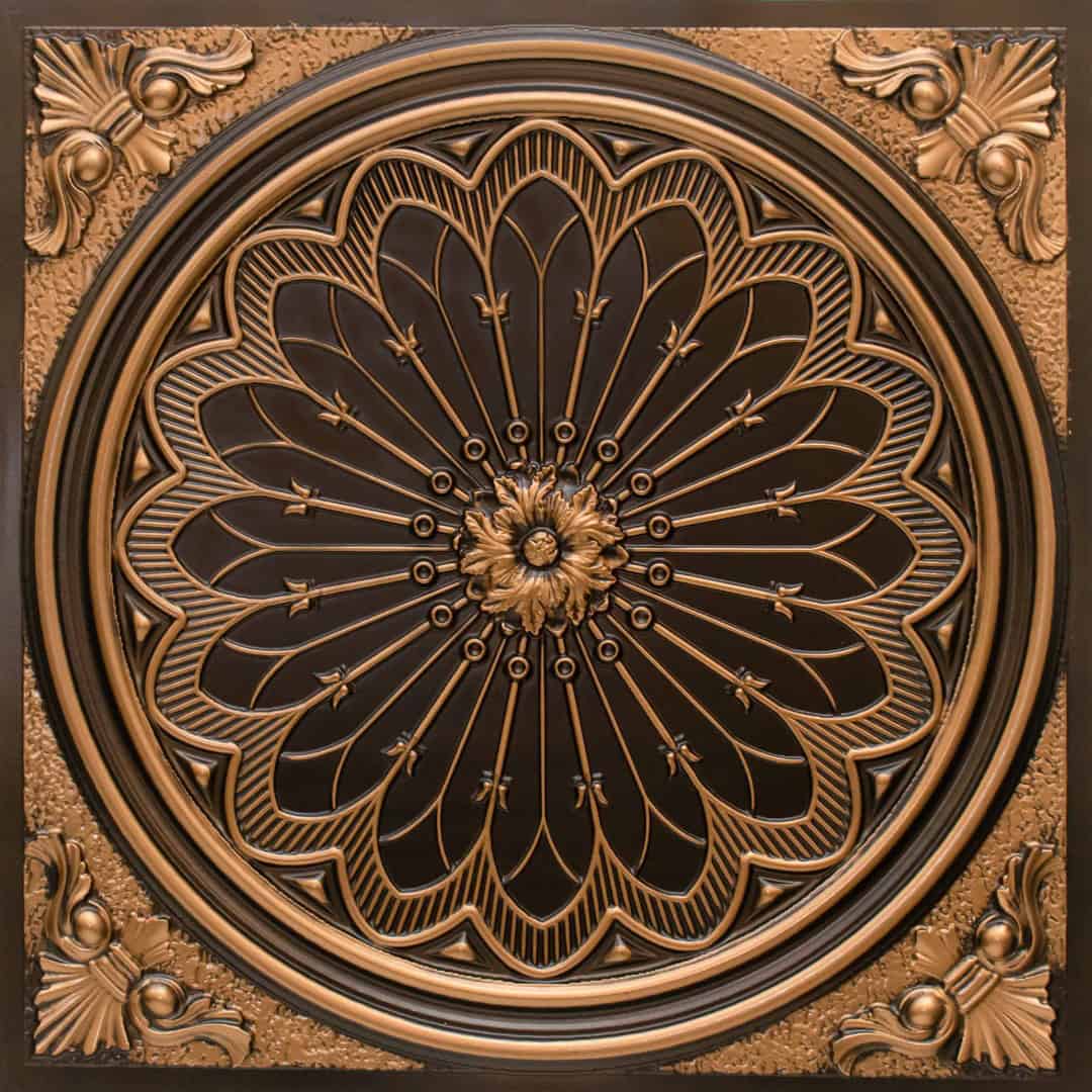 Modern PVC False Ceiling - 60x60 cm Grand Dahlia Design