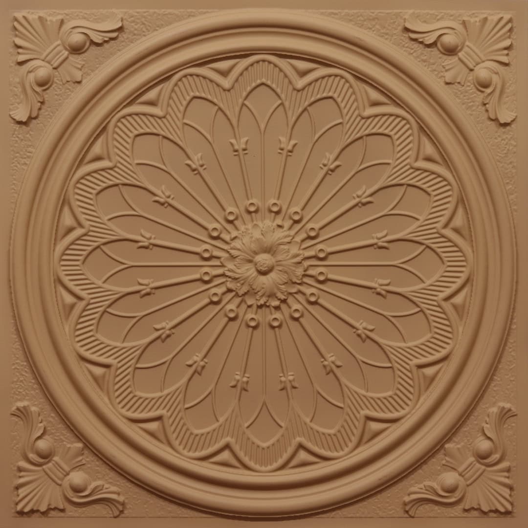 Modern PVC False Ceiling - 60x60 cm Grand Dahlia Design