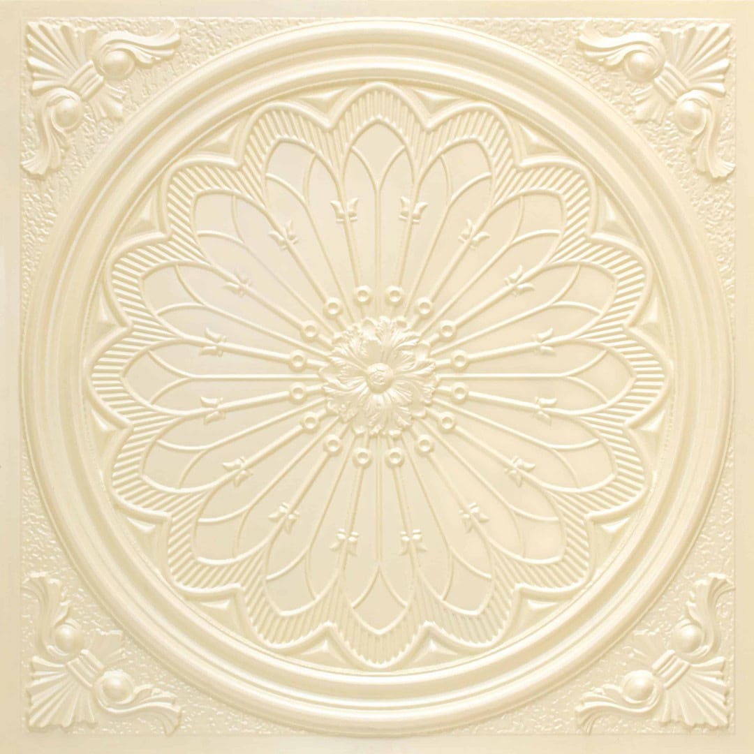 Modern PVC False Ceiling - 60x60 cm Grand Dahlia Design