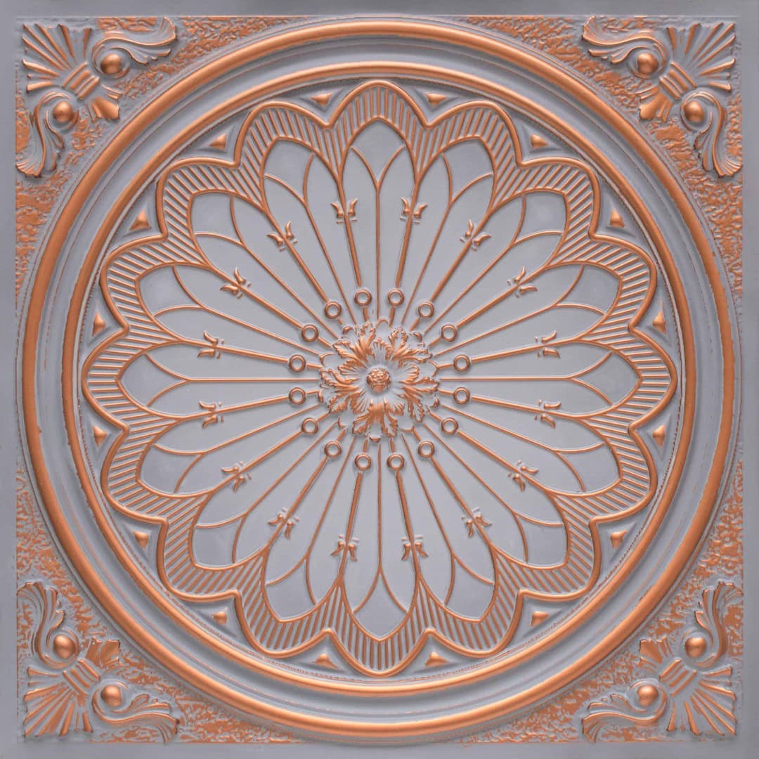 Modern PVC False Ceiling - 60x60 cm Grand Dahlia Design