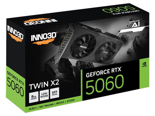 Inno3D GeForce RTX 5060 TWIN X2 8GB GDDR7 Graphics Card