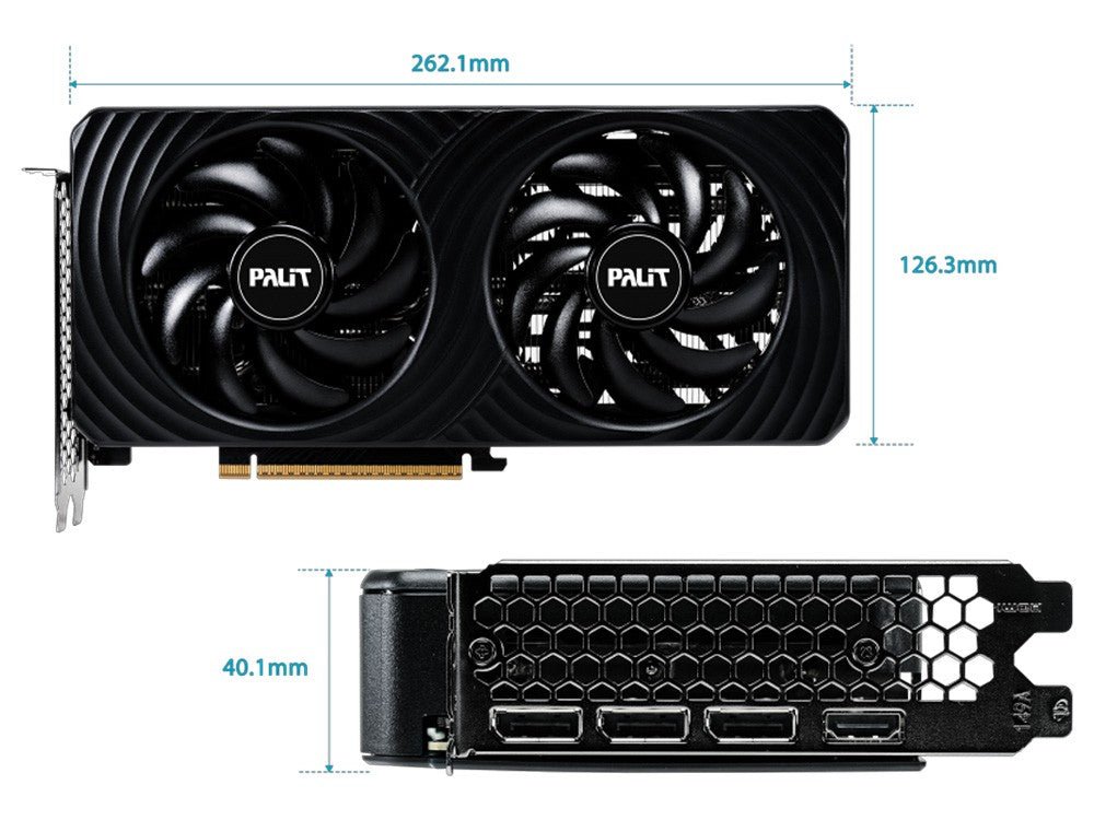 Palit GeForce RTX 5060 Dual 8GB GDDR7 Graphics Card