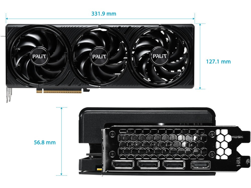 Palit GeForce RTX 5080 Infinity 3 GDDR7 16GB