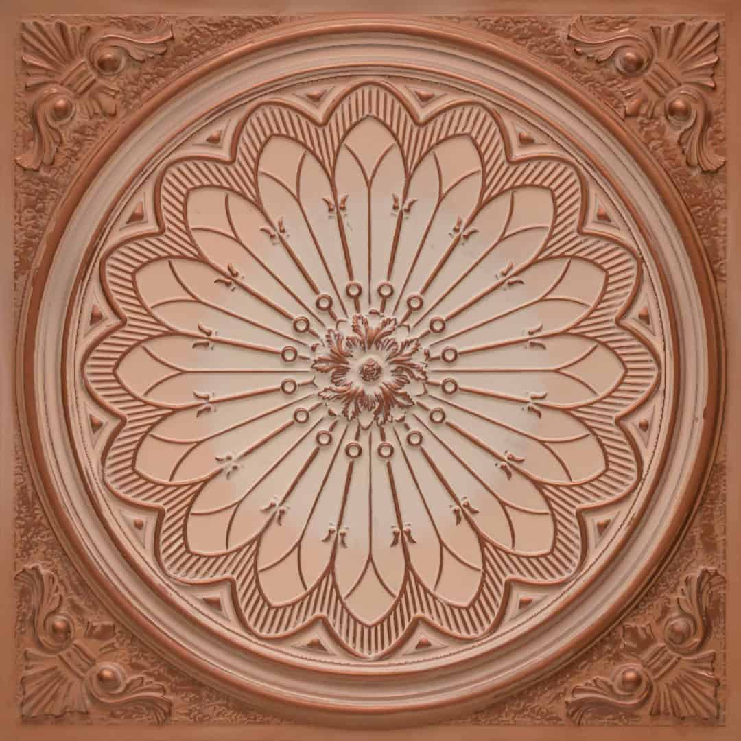Modern PVC False Ceiling - 60x60 cm Grand Dahlia Design