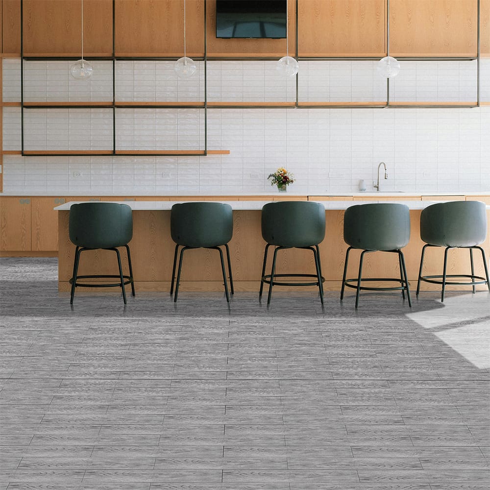 Peel and stick vinyl  floor planks - 91 X 15 cm (36pcs in a pack) covering 54sqft area- Light Wood