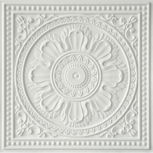Modern PVC False Ceiling 60x60 cm - Orante Design | White