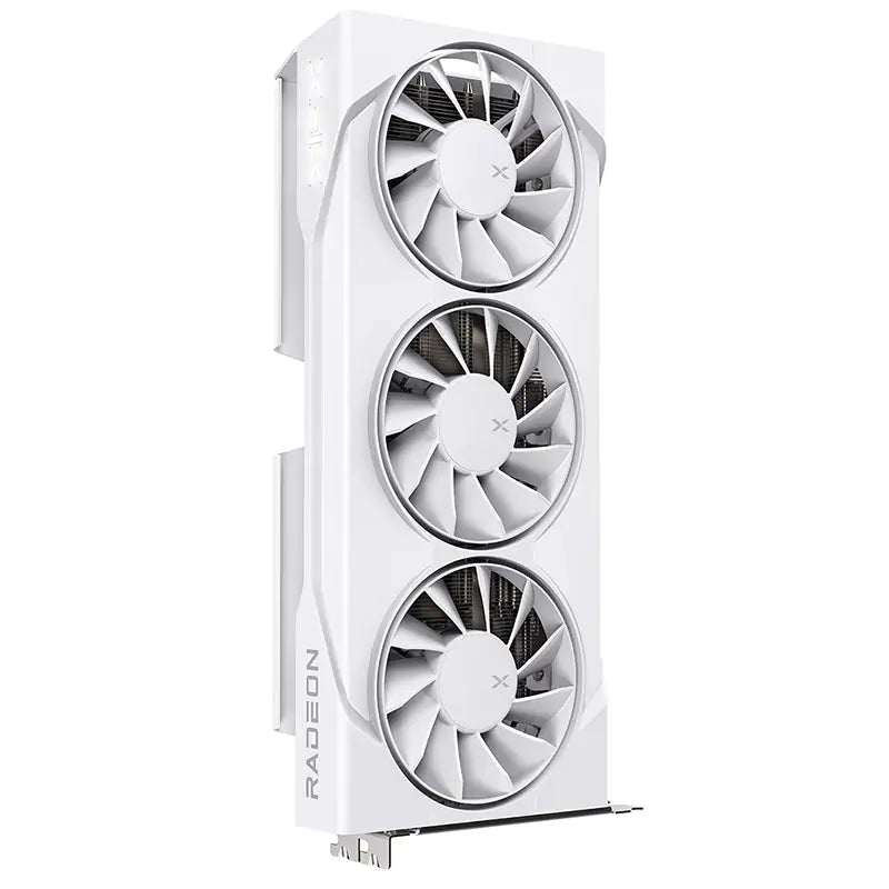 XFX Swift Radeon RX 9060 XT OC Triple Fan Gaming Edition 16GB Graphics Card - White