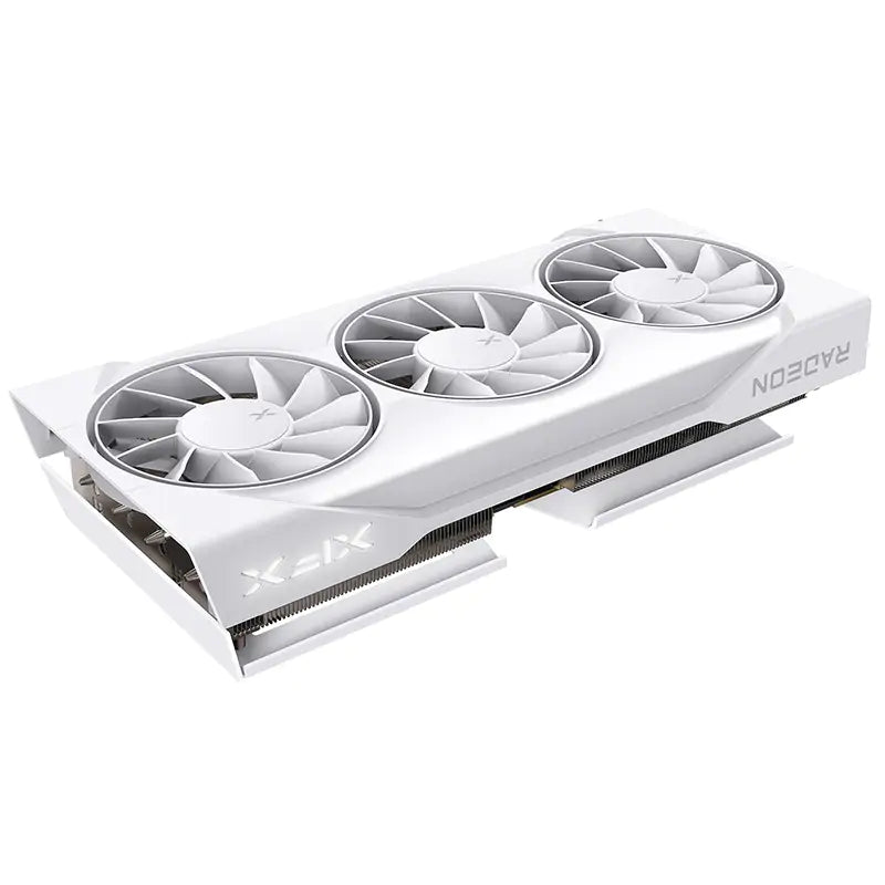 XFX Swift Radeon RX 9060 XT OC Triple Fan Gaming Edition 16GB Graphics Card - White