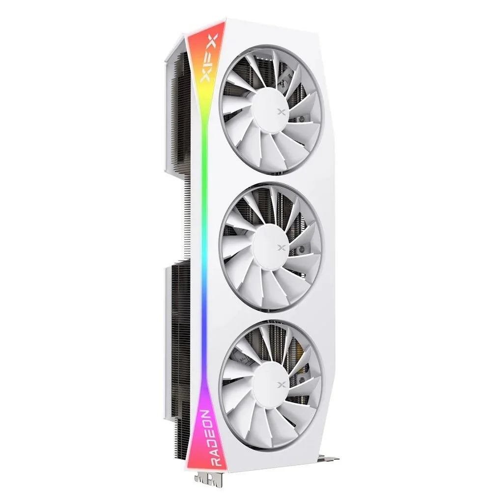 XFX Mercury AMD Radeon RX 9070XT OC White Gaming Edition with RGB