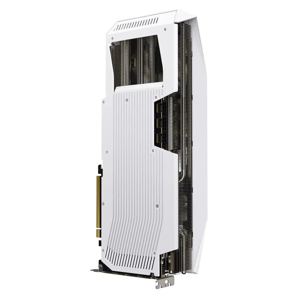 XFX Mercury AMD Radeon RX 9070XT OC White Gaming Edition with RGB
