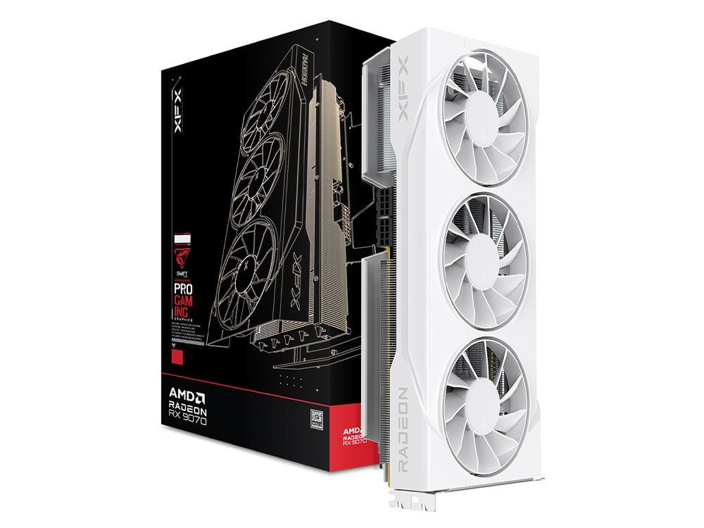 XFX Swift RX 9070 GRE 12GB GDDR6 (White)