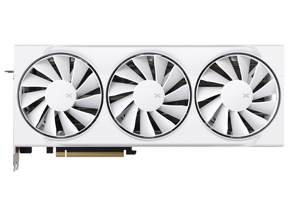 XFX Swift AMD Radeon RX 9070 XT White Triple Fan Gaming Edition 16GB Graphics Card