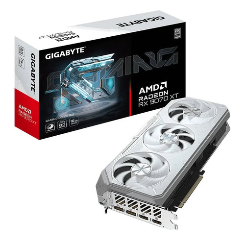 Gigabyte Radeon RX 9070 XT Gaming OC Ice 16G Graphics Card