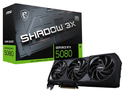 MSI GeForce RTX 5080 16G Shadow 3X OC Graphics Card